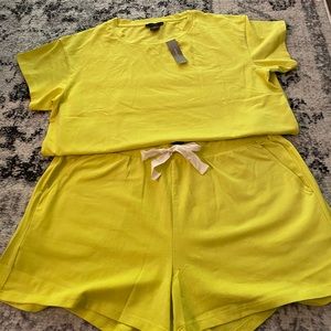 J. Crew dreamy pajama T-shirt set